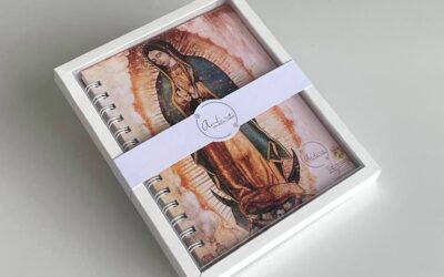 Porta Retrato Cuaderno Mariano Virgen de Guadalupe